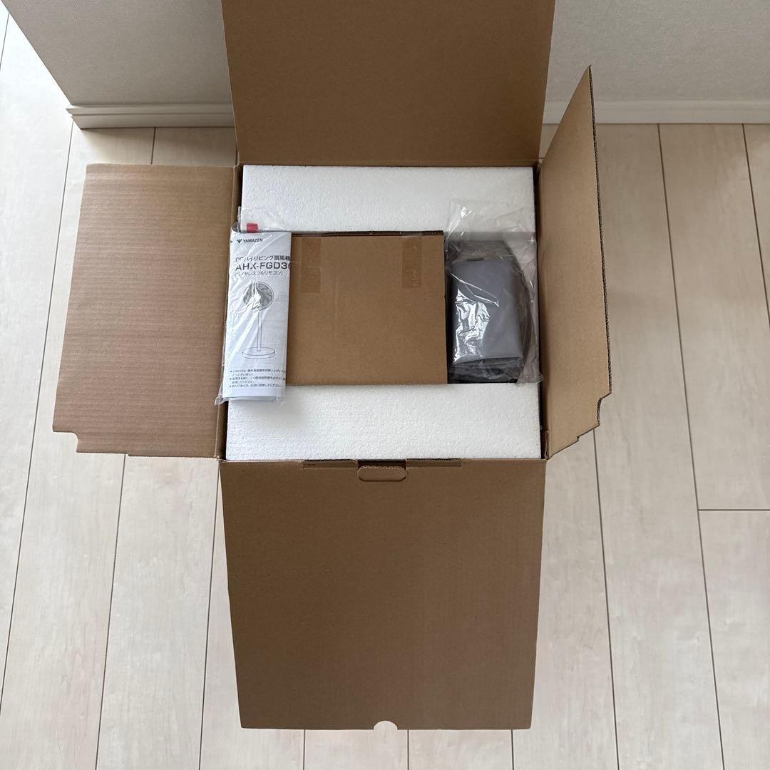 一回使用 山善 YAMAZEN DC扇風機 サーキュレーター