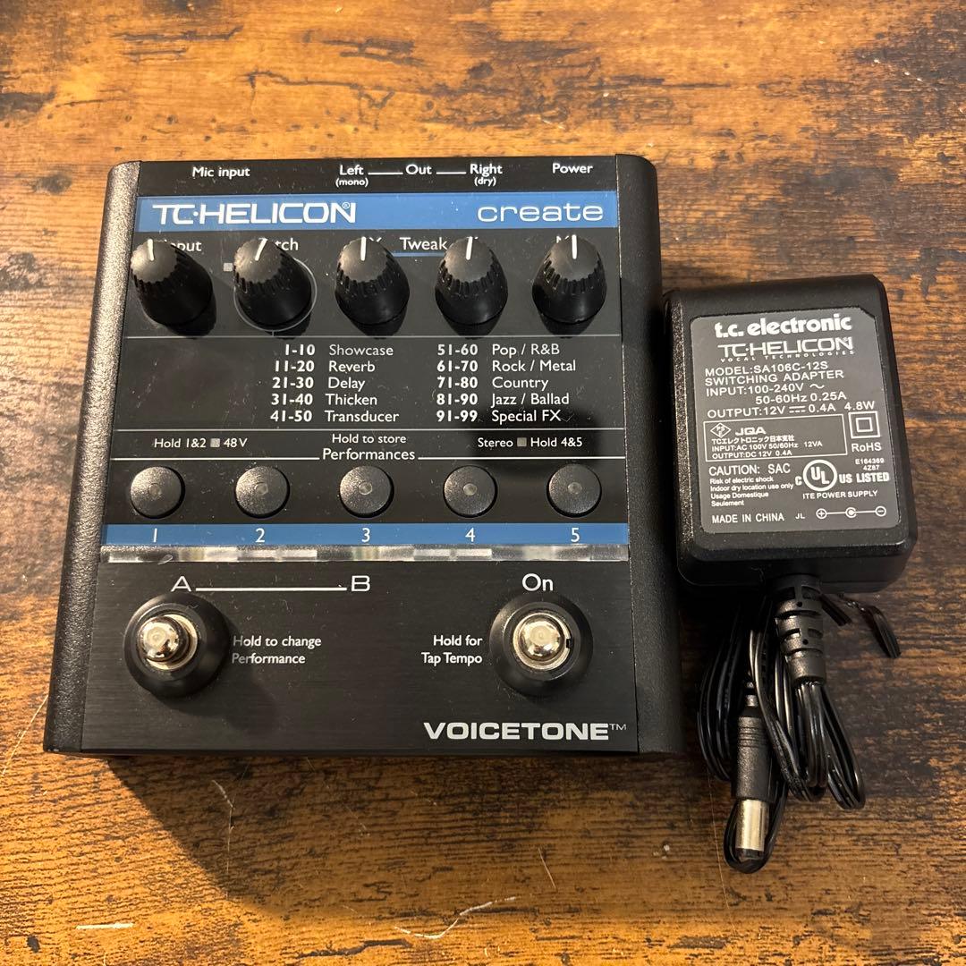 ギター TC-HELICON VOICETONE create