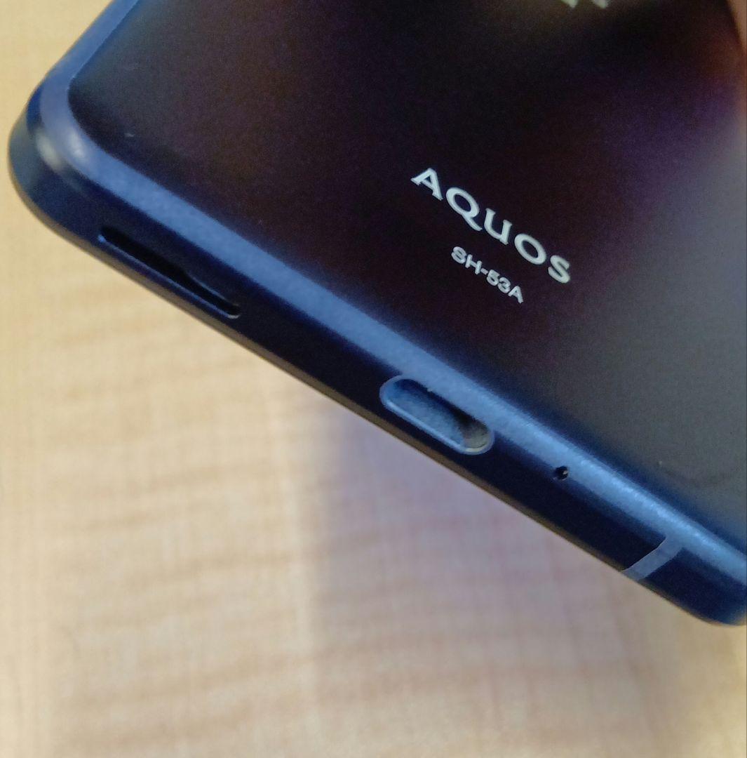 携帯　AQUOS SH-53A 5G docomo ブラック