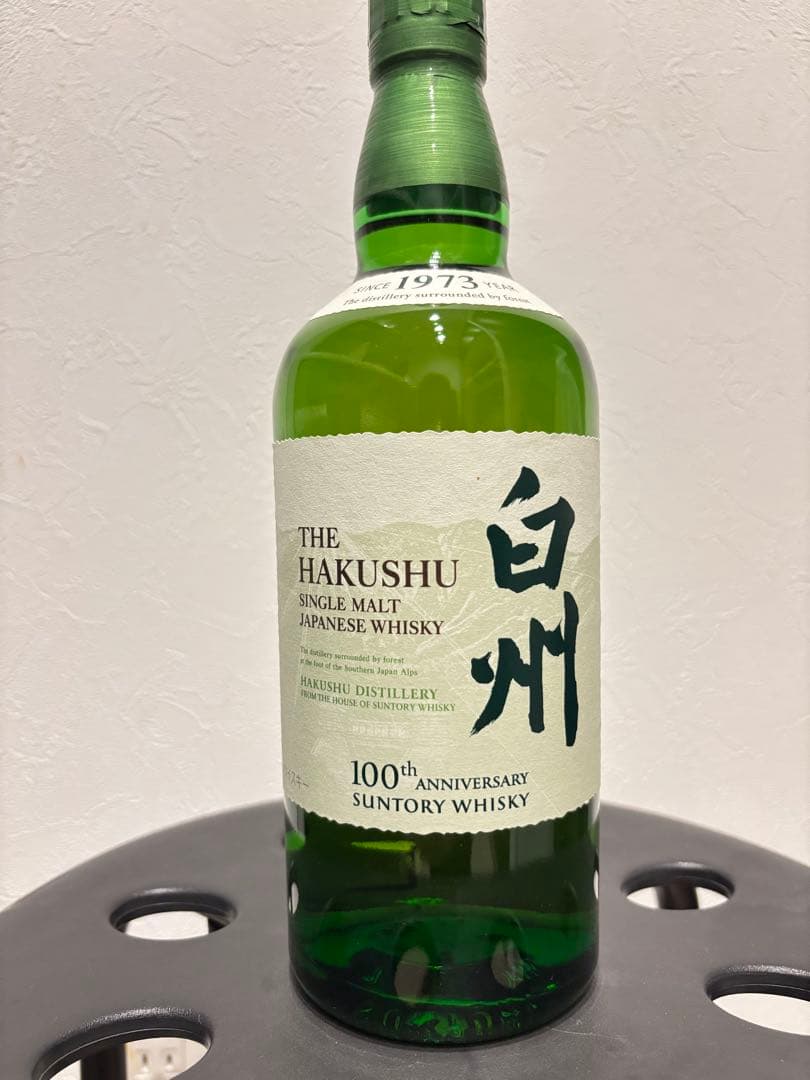 THE HAKUSHU シングルモルトウイスキー 100周年記念
