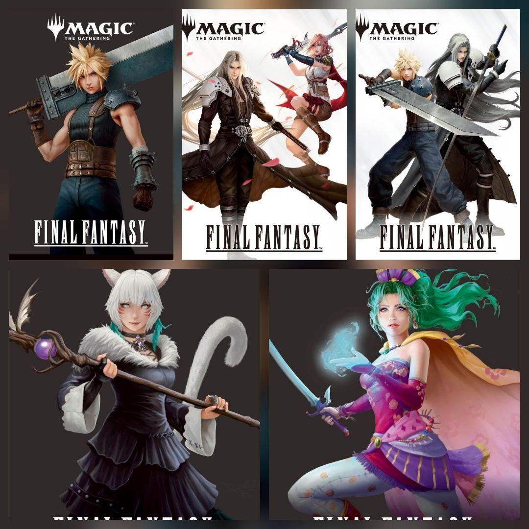 マジックザギャザリングスリーブ FINALFANTASY 5個セット