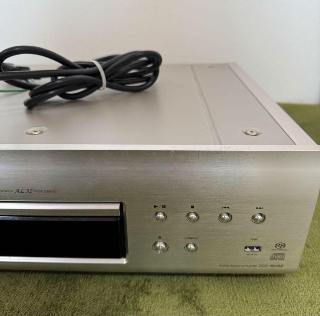ジャンク DENON デノン CD/SACDプレーヤー DCD-1650SE
