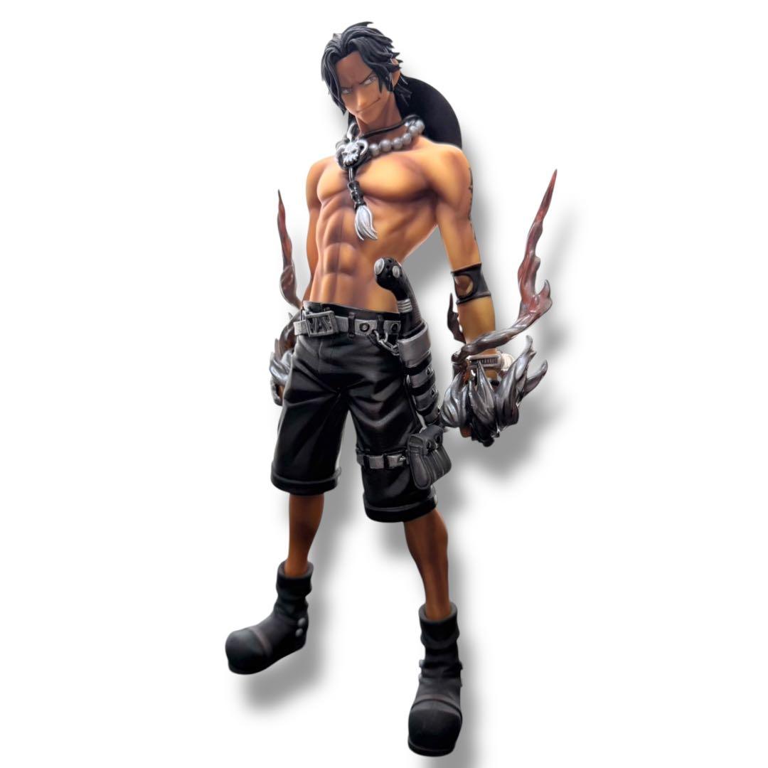 ワンピース グランディスタ エース リペイント加工 シルバー