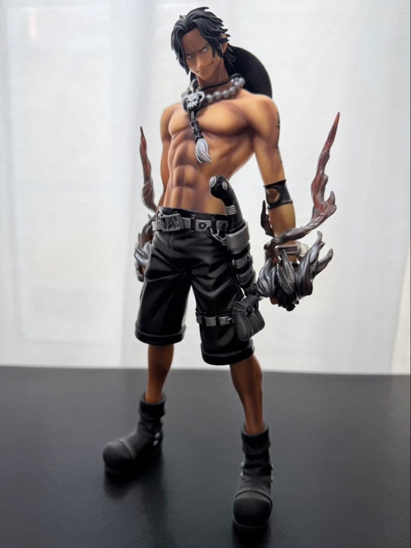 ワンピース グランディスタ エース リペイント加工 シルバー