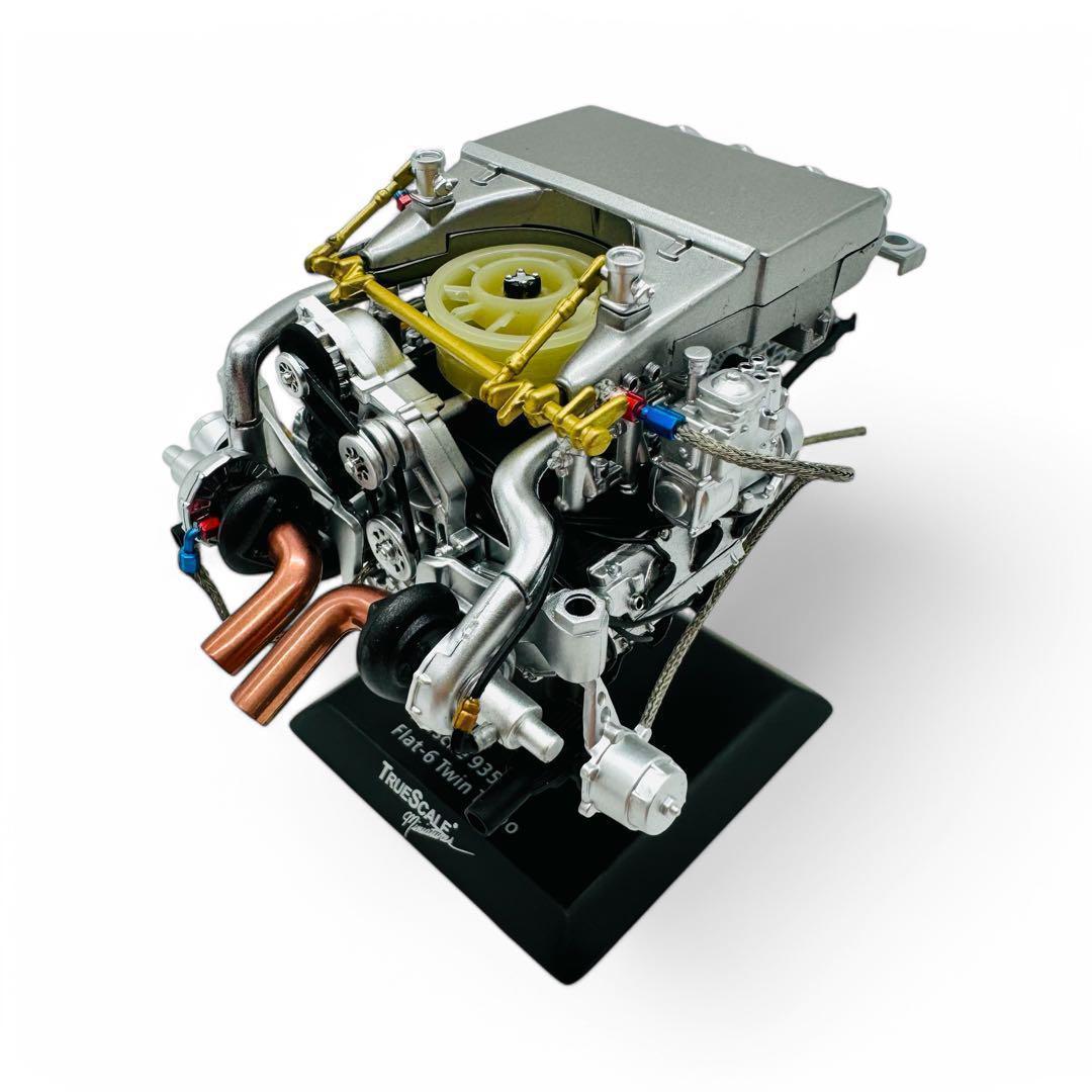 レア 1/18 TRUESCALE ポルシェ 935 K3 ツインターボエンジン