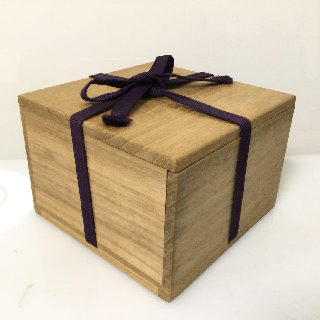 高麗井戸茶碗 抹茶碗 鳥嶺窯 九代申正熙作 茶道具 供箱 T185