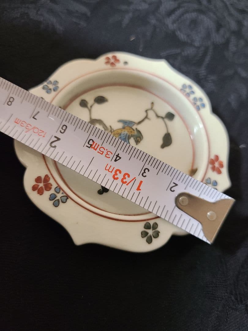 九谷焼初代須田菁華造 襖の引手