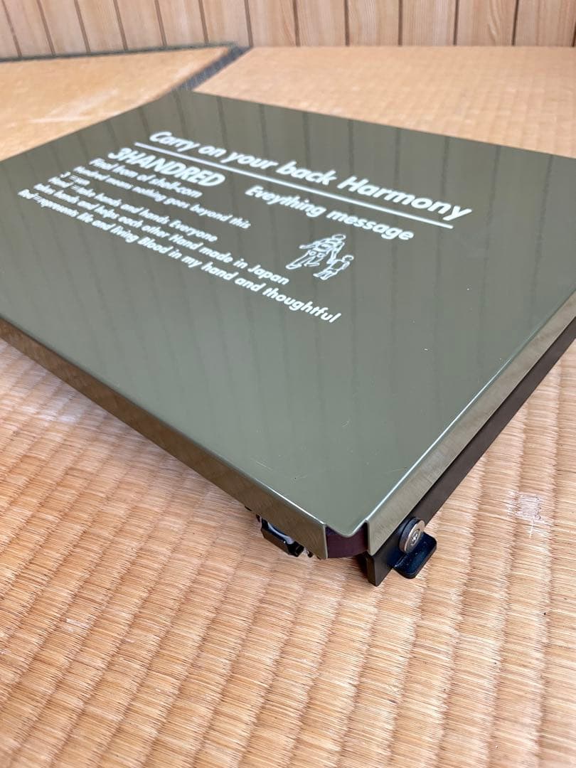 シェルコン天板　brunt wantkey camp ハーモニー25 オリーブ
