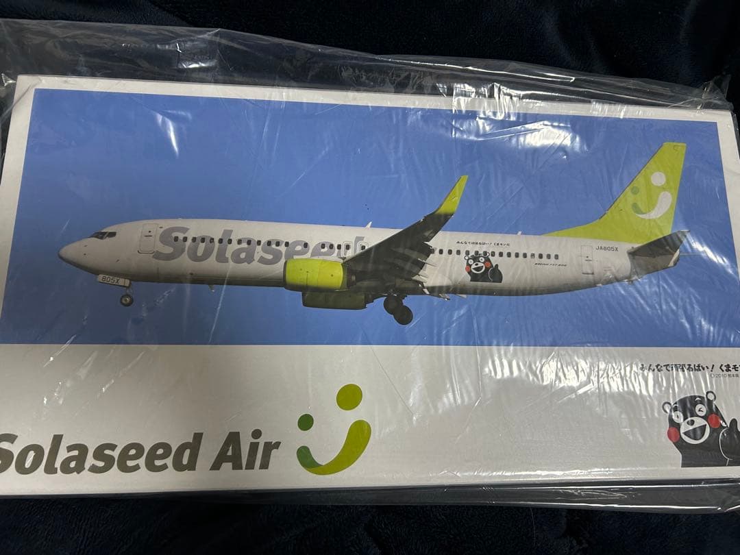 ソラシドエア Boeing737-800 1/100 模型飛行機　くまモン