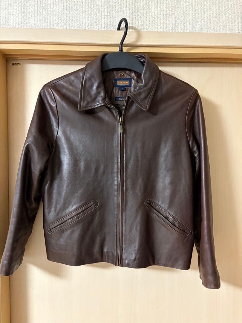 coachレザージャケット