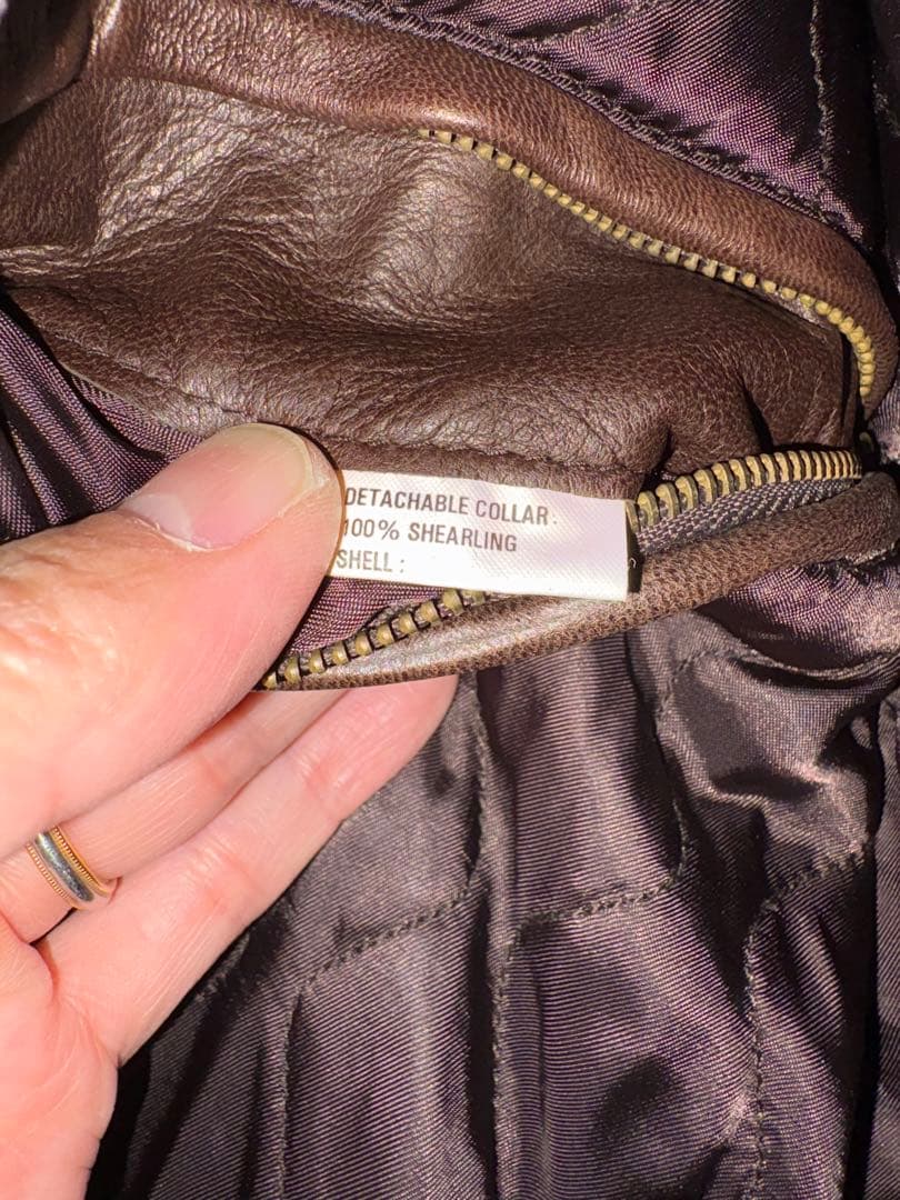 coachレザージャケット