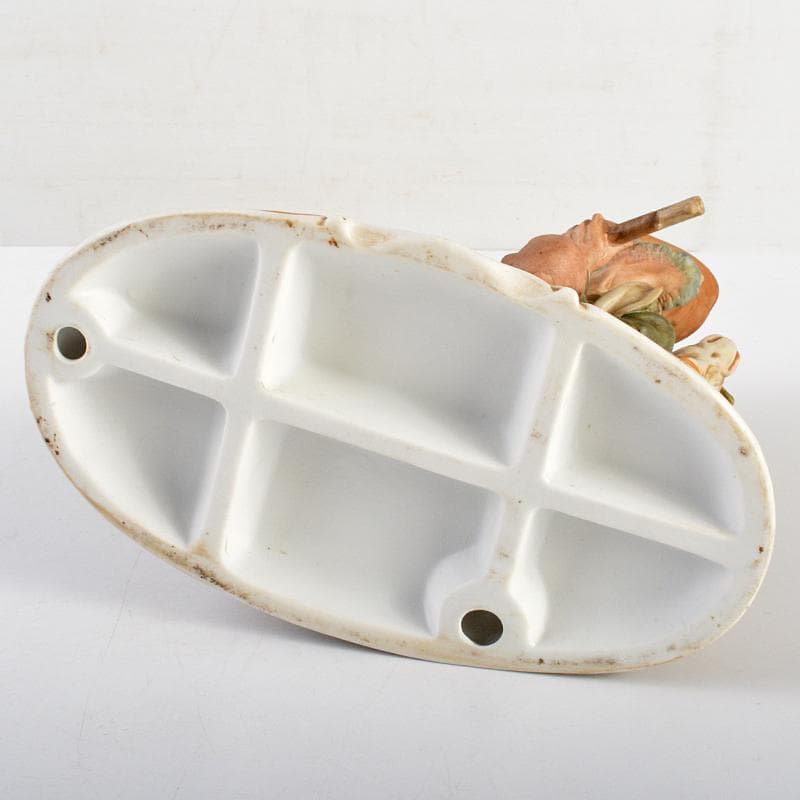 イタリア製　カポディモンテ　フィギュリン　陶人形　置物　V　R7065