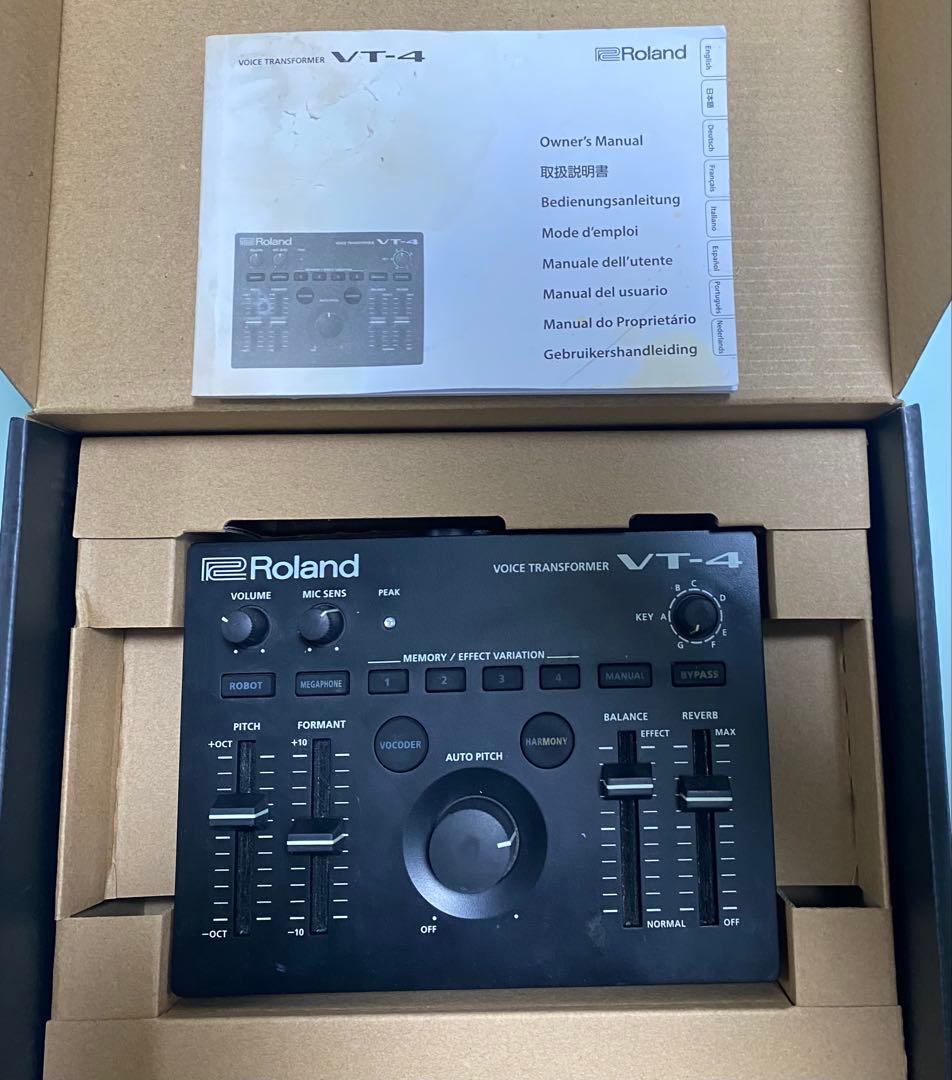 Roland VT-4 ボイストランスフォーマー ボーカルエフェクター