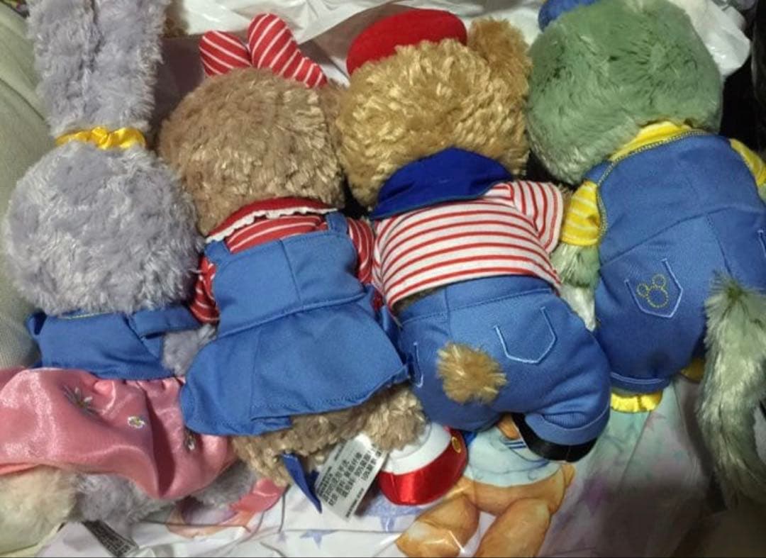 香港　上海　ディズニー　ジェラトーニ　シェリーメイ　ダッフィー　ぬいぐるみ　ss