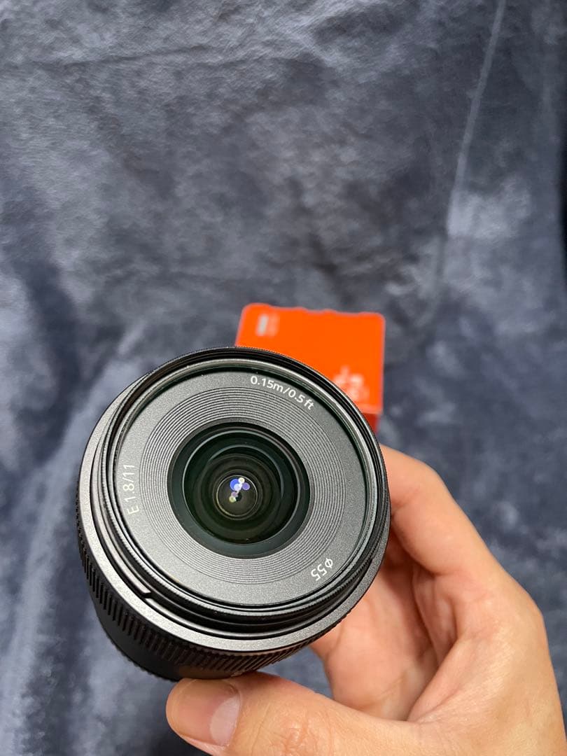 SONY E 11mm F1.8 UVレンズ付き　作例あり　今日限り