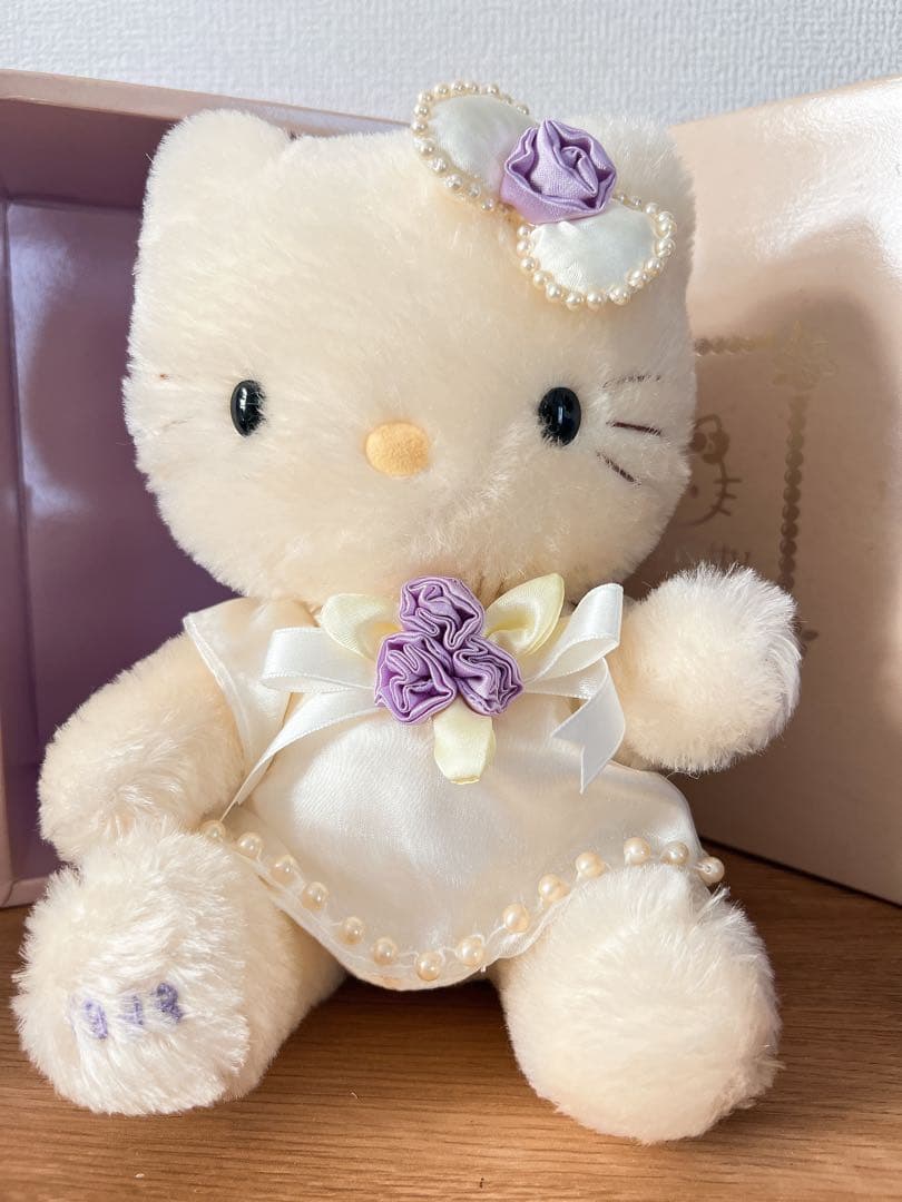 希少　1998年製　ハローキティ 500体限定　モヘアドール　ぬいぐるみ