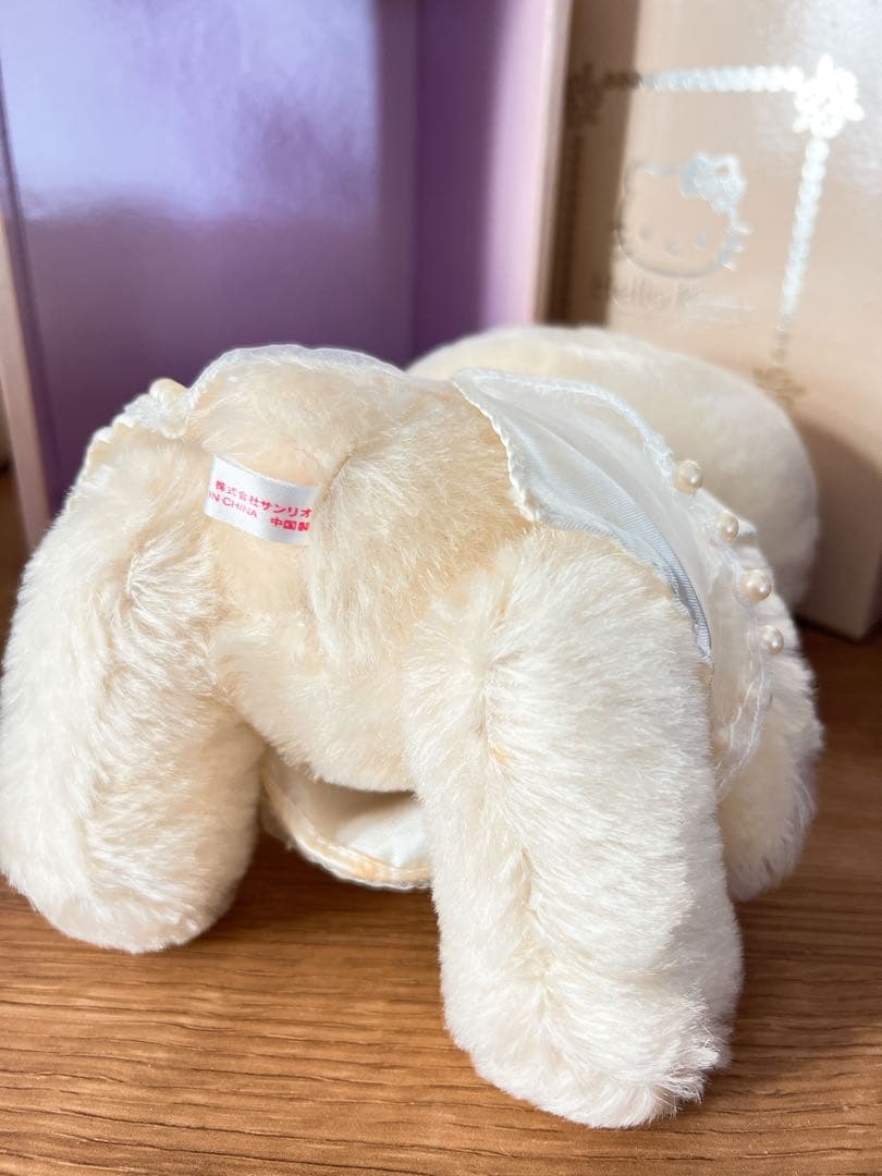 希少　1998年製　ハローキティ 500体限定　モヘアドール　ぬいぐるみ