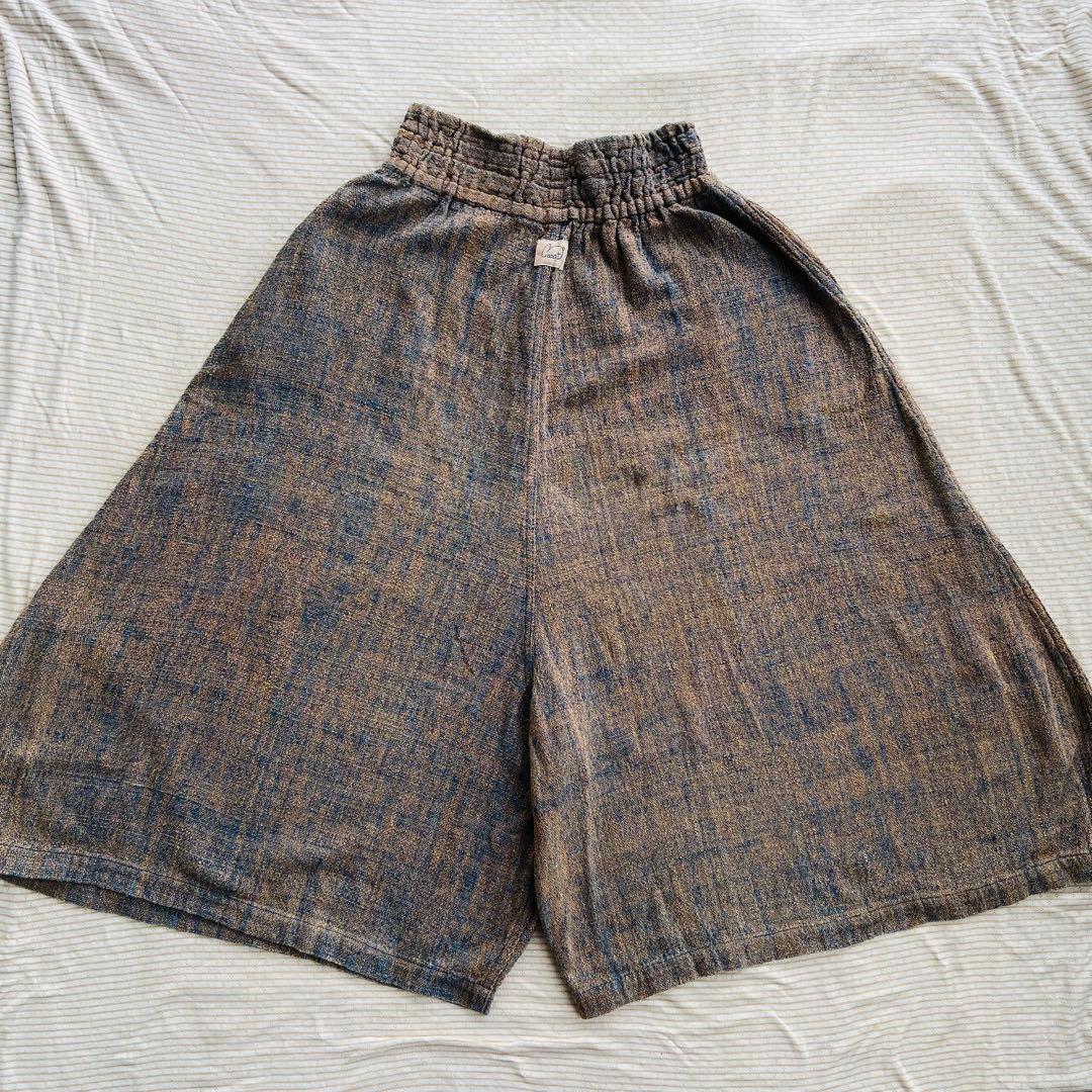 うさと usaato ピエロ パンツ 藍染 草木染 size4