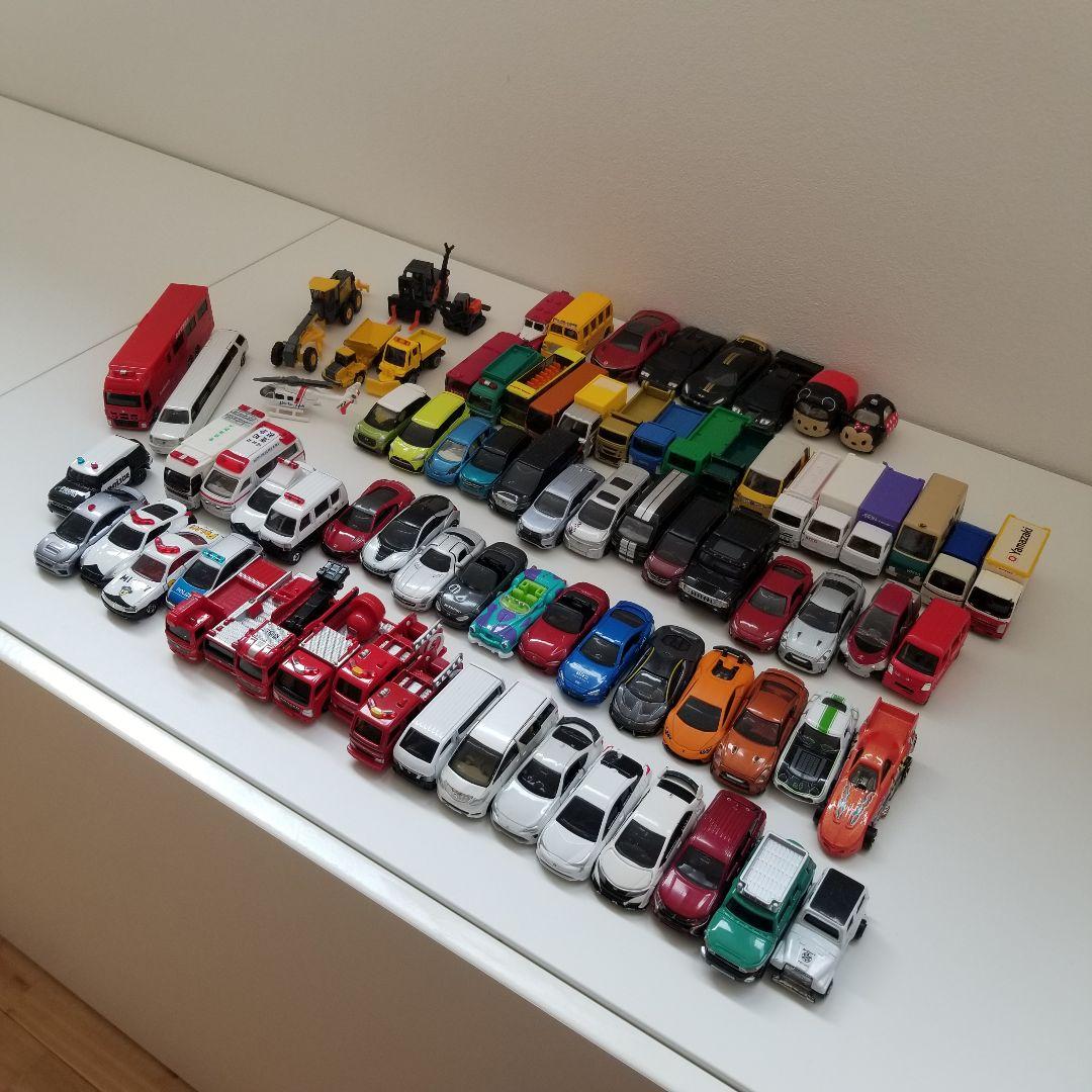 中古 トミカ・ミニカー 81台 セット　まとめ売り