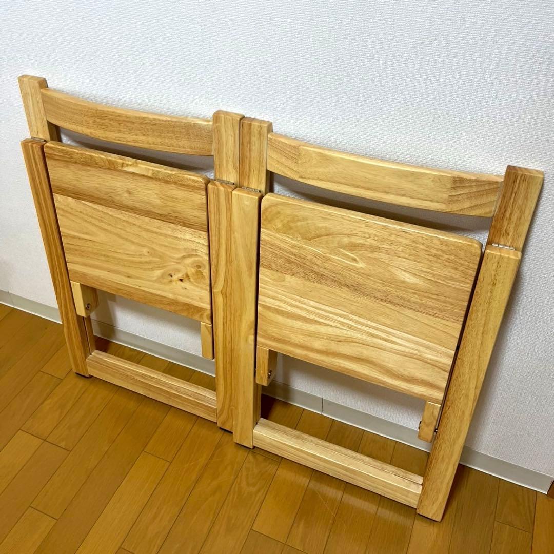 【PON】LOWYA バタフライテーブル 折りたたみダイニングテーブル