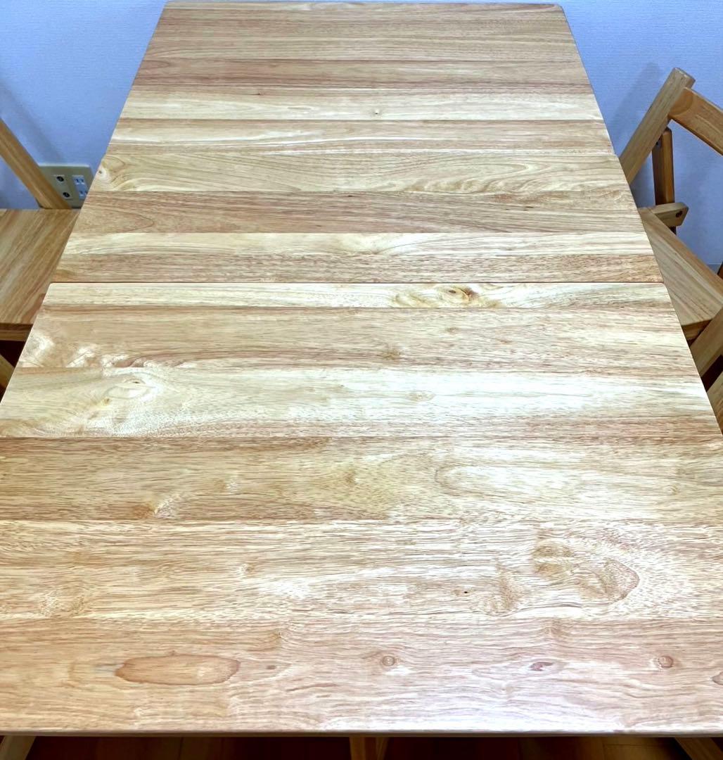 【PON】LOWYA バタフライテーブル 折りたたみダイニングテーブル