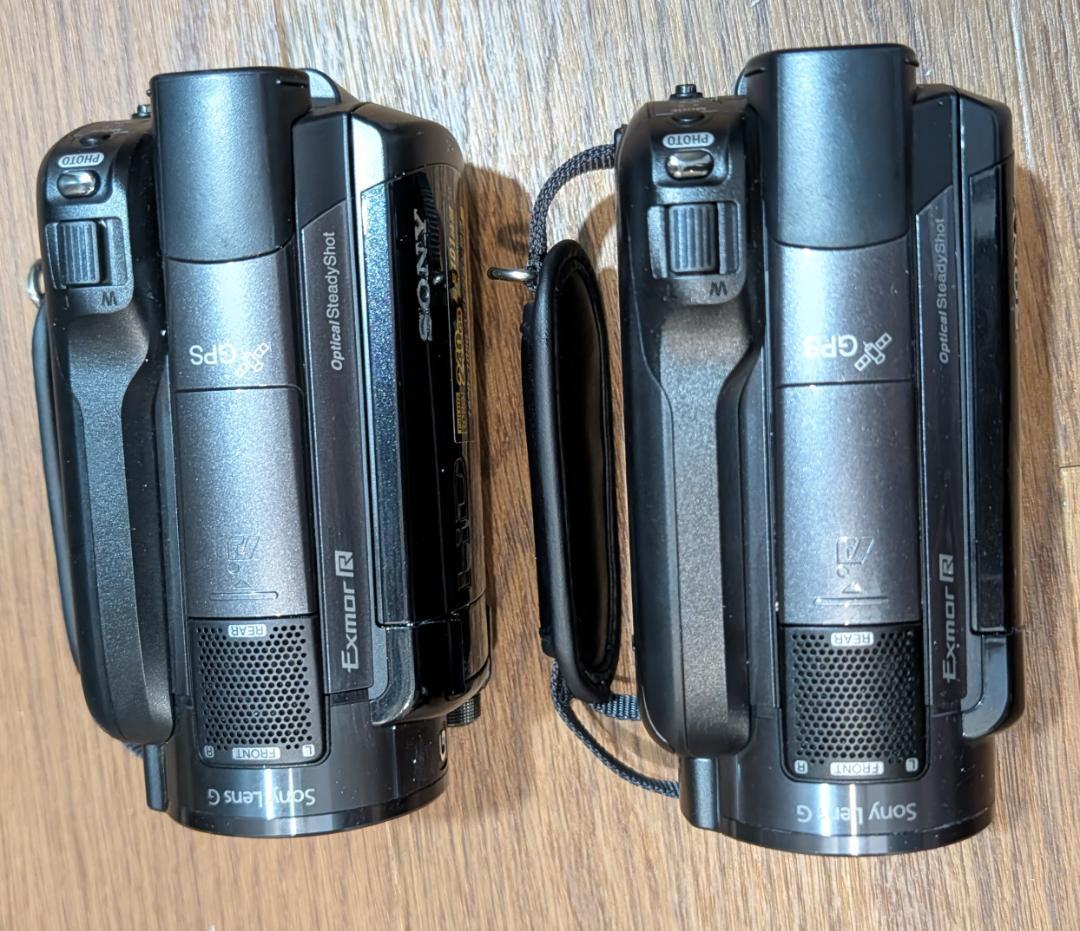 【2台】SONY HDR-XR520V デジタルビデオカメラ　ソニー