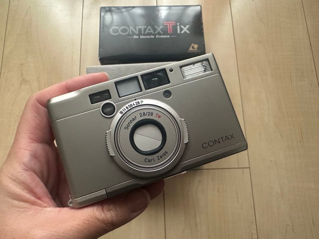 CONTAX Tix フィルムカメラ 美品