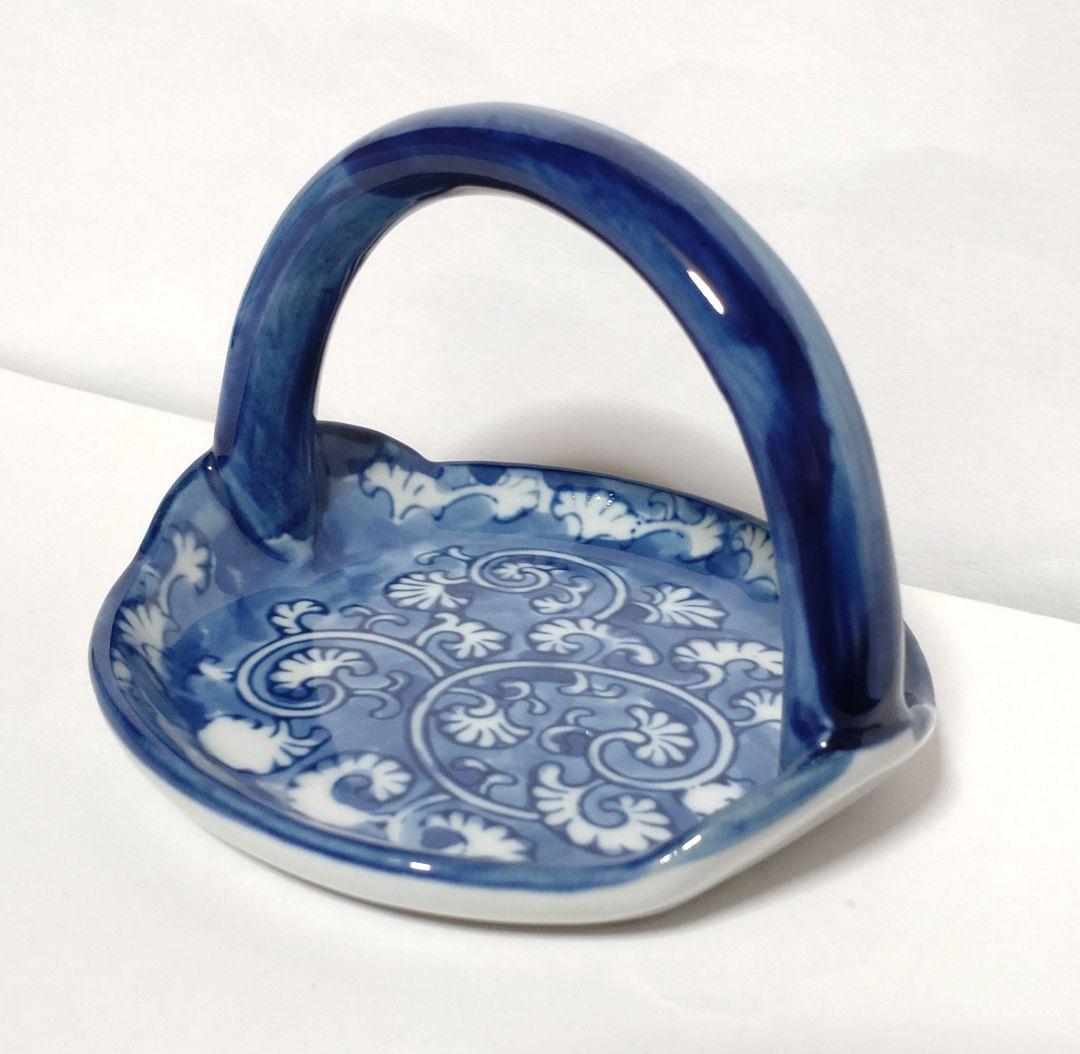 陶器 小物入れ 和柄 ■ インテリア アンティーク 蚤の市 ヴィンテージ