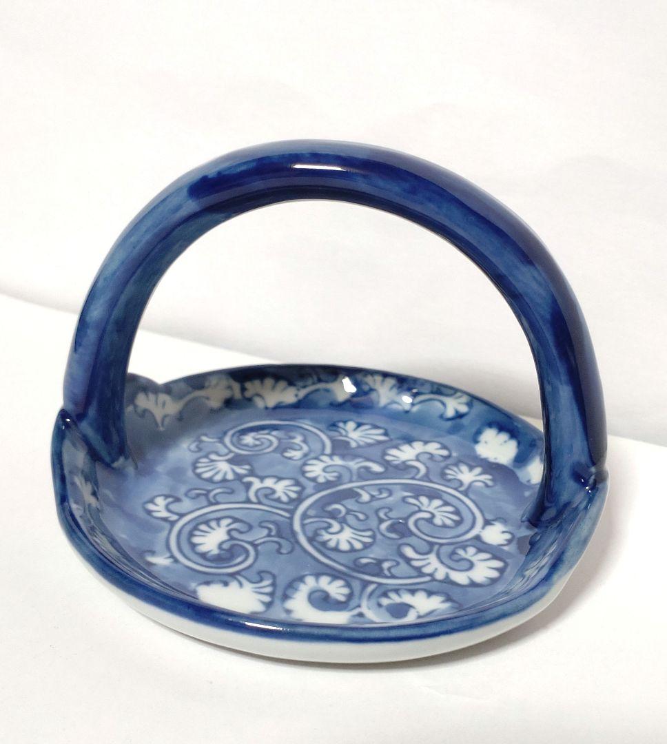 陶器 小物入れ 和柄 ■ インテリア アンティーク 蚤の市 ヴィンテージ