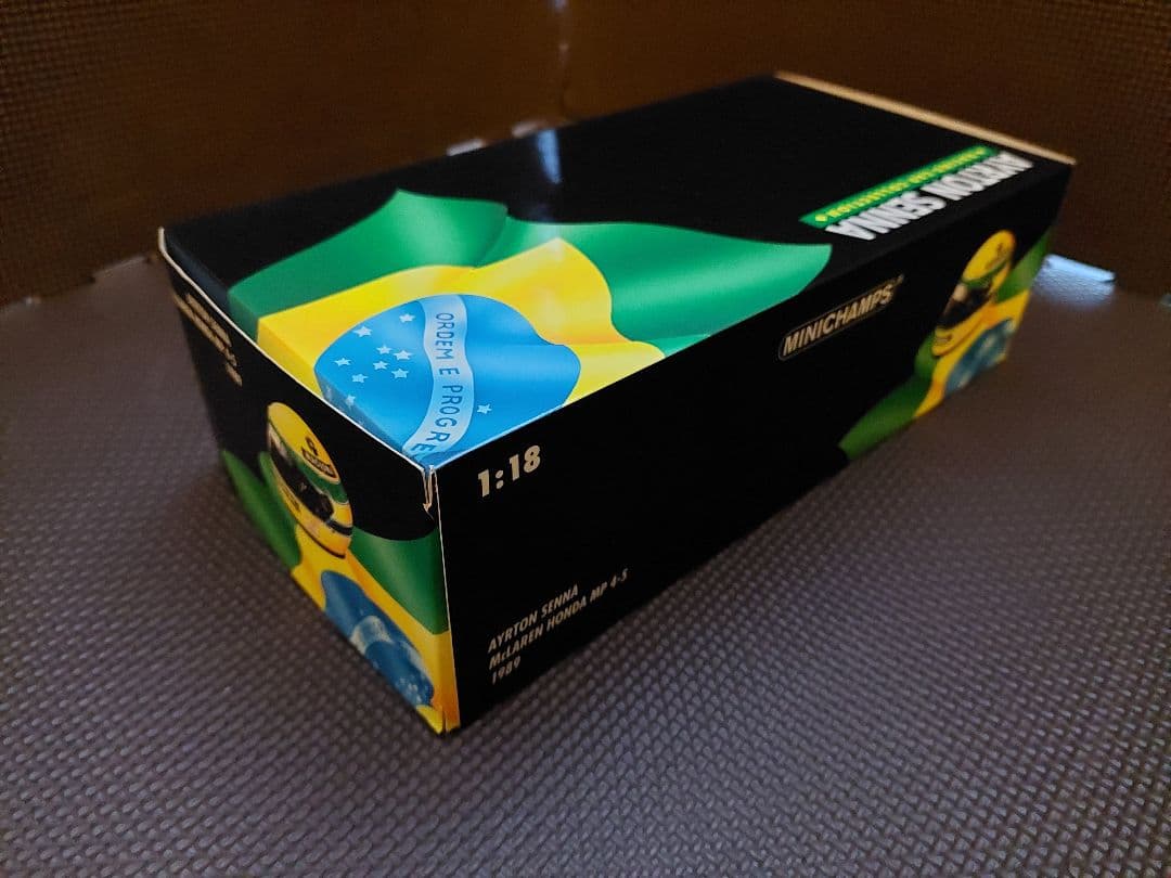 1/18 マクラーレン・ホンダ MP4/5 A.セナ 1989 マルボロ仕様