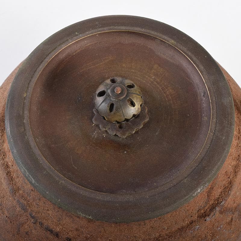 RITAO CHAN05　名人井上造　山水文　鉄瓶　鉄釜　F　R8039