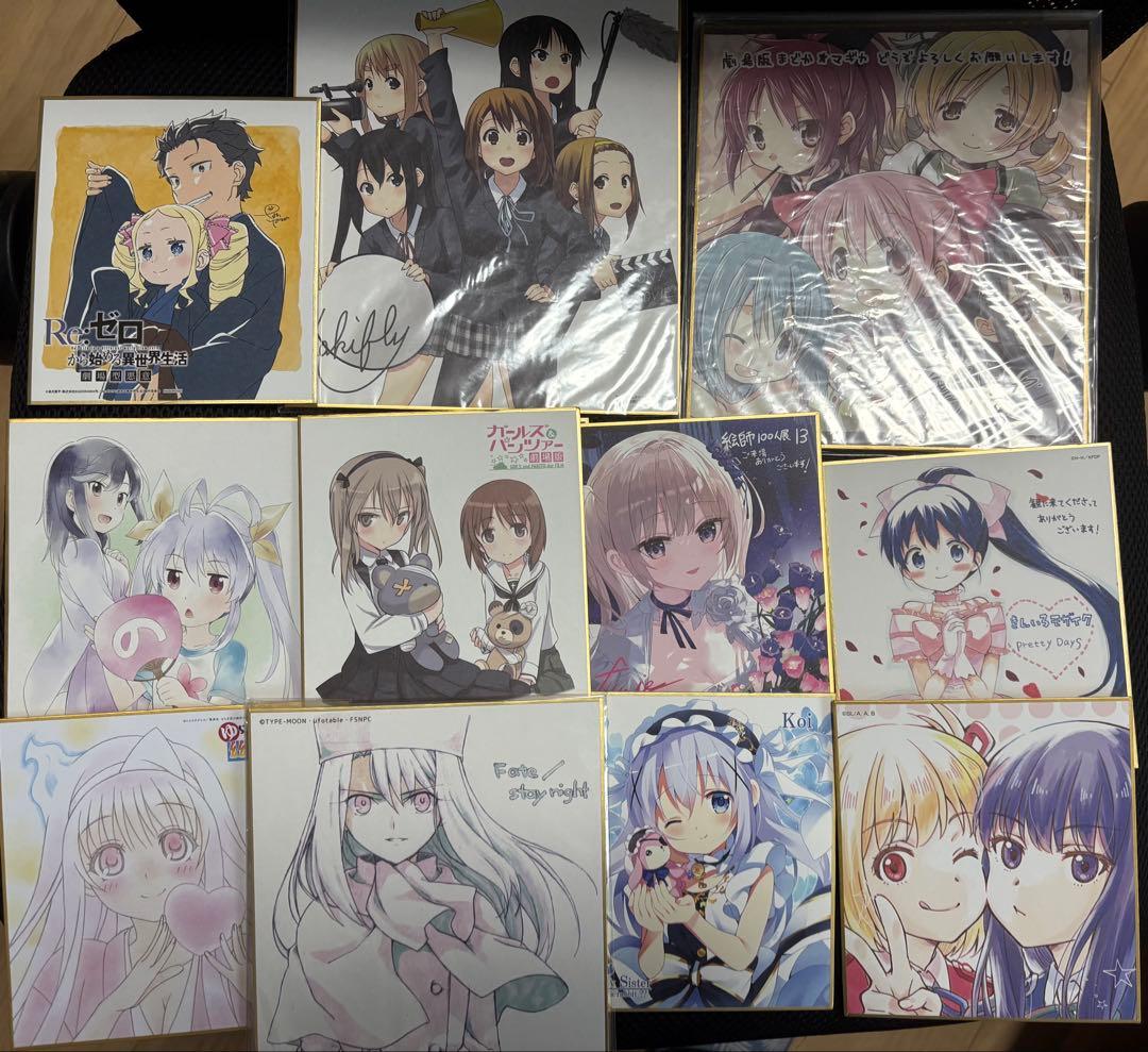 キャラクターグッズ 紙類、カード、プライズ、原画、ポスター 約200点まとめ売り