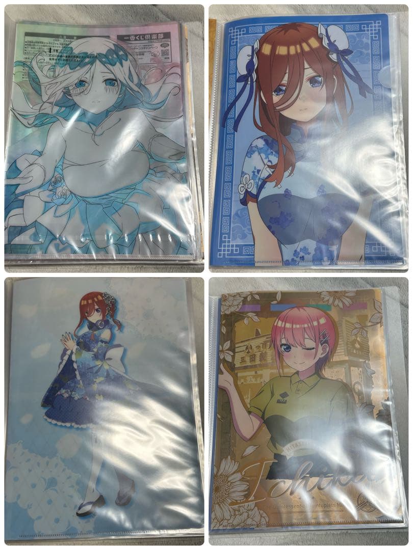 五等分の花嫁　クリアファイル　まとめ売り