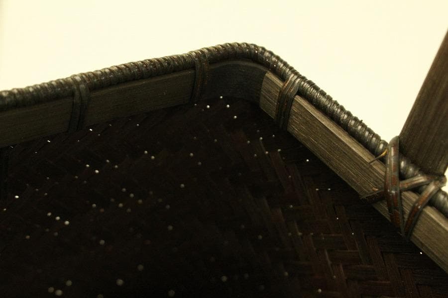 竹網 籠花生 未使用(ZE463)