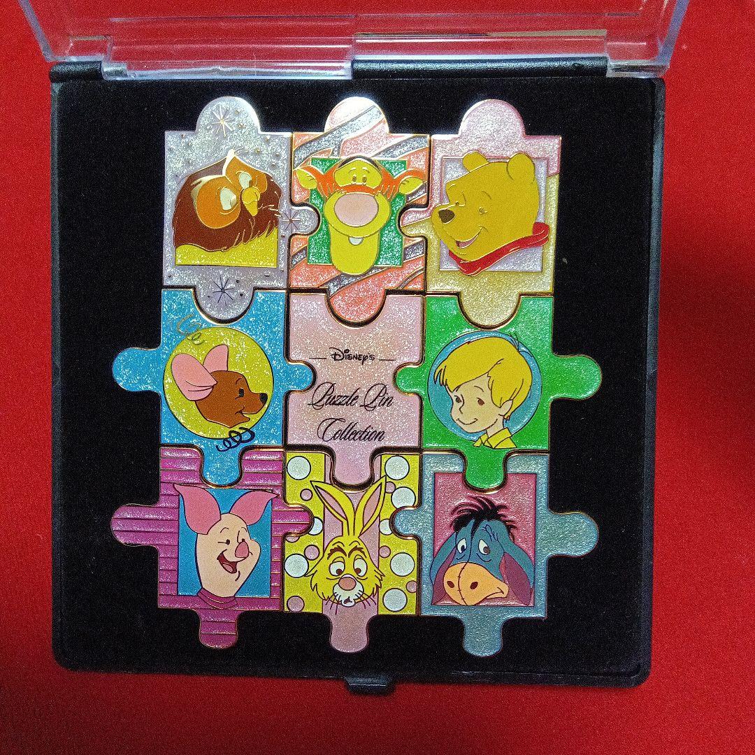 Disney Pin★くまのプーさんと仲間ピンバッジセット★１点