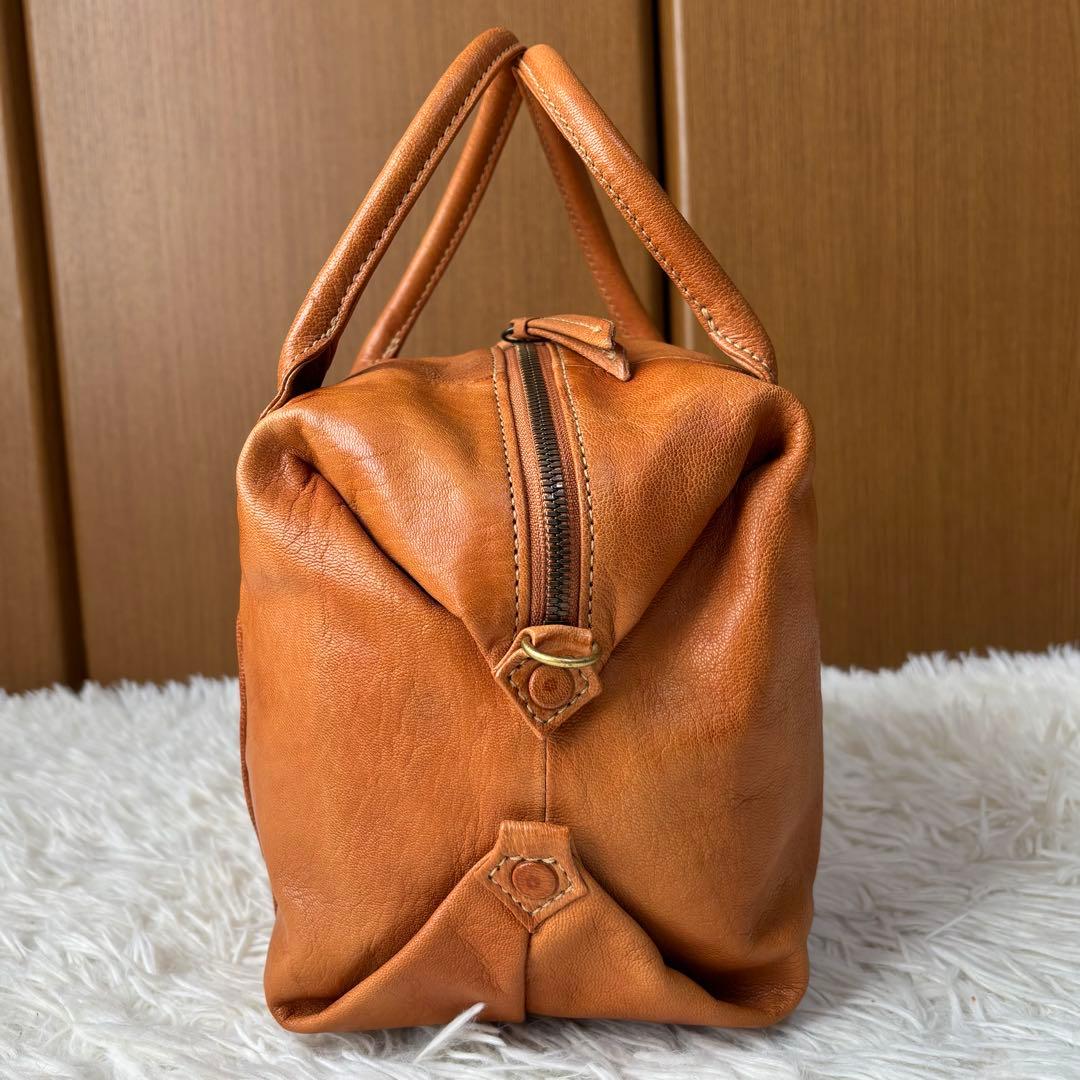 ✨️美品 genten 2WAY ショルダーバッグ ヌメ革 斜めがけ レザー