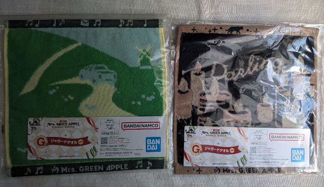 Mrs. GREEN APPLE　一番くじＡ.C.Ｅ.F．G.Hラストワン14点