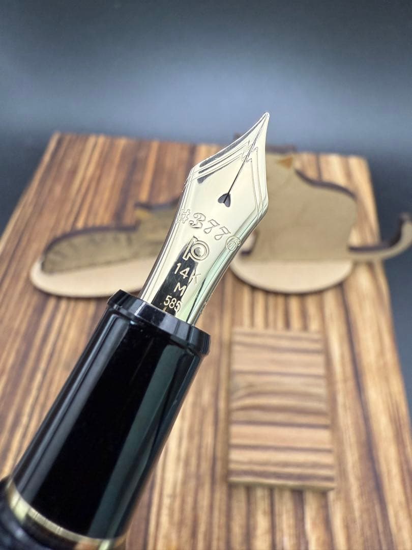 PLATINUM 万年筆 センチュリー 黒 14K M