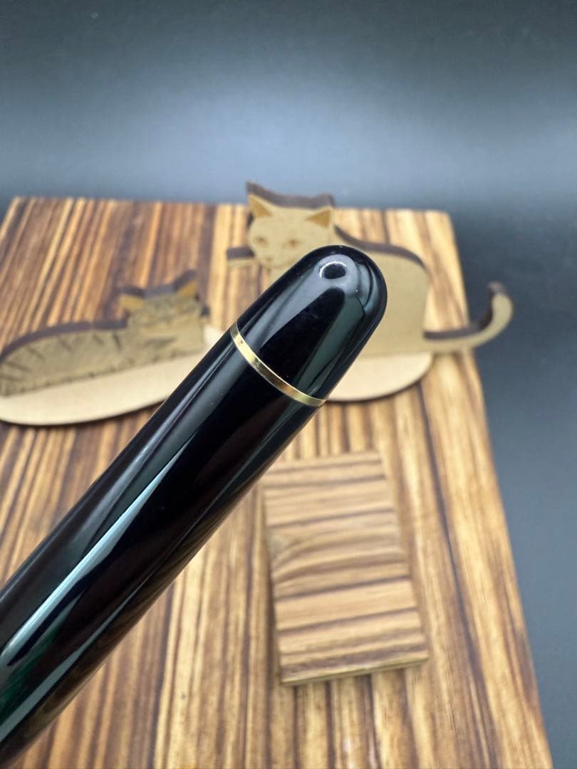 PLATINUM 万年筆 センチュリー 黒 14K M