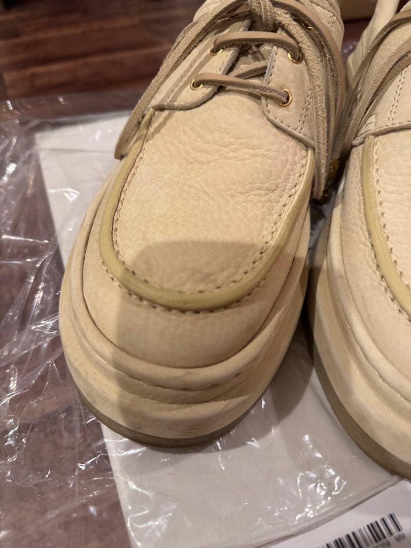 靴 JACQUEMUS LesBateau Pavane Leather Shoes