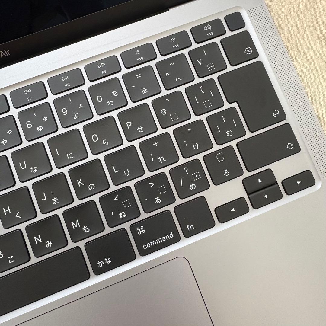 2020年製のMacBook Air 13インチモデル（Intel版）