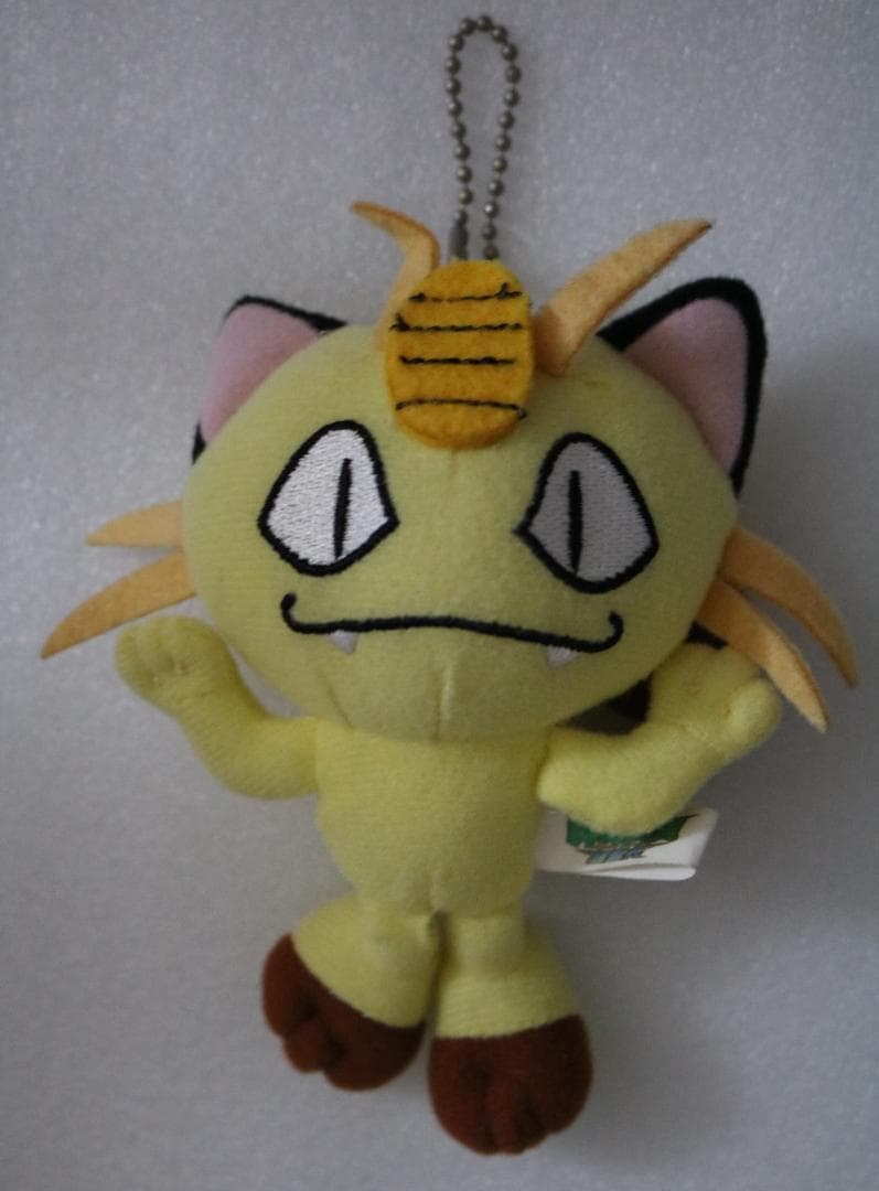 d❌アドバンスジェネレーション❌ 　ニャース　台湾　ぬいぐるみキーホルダー