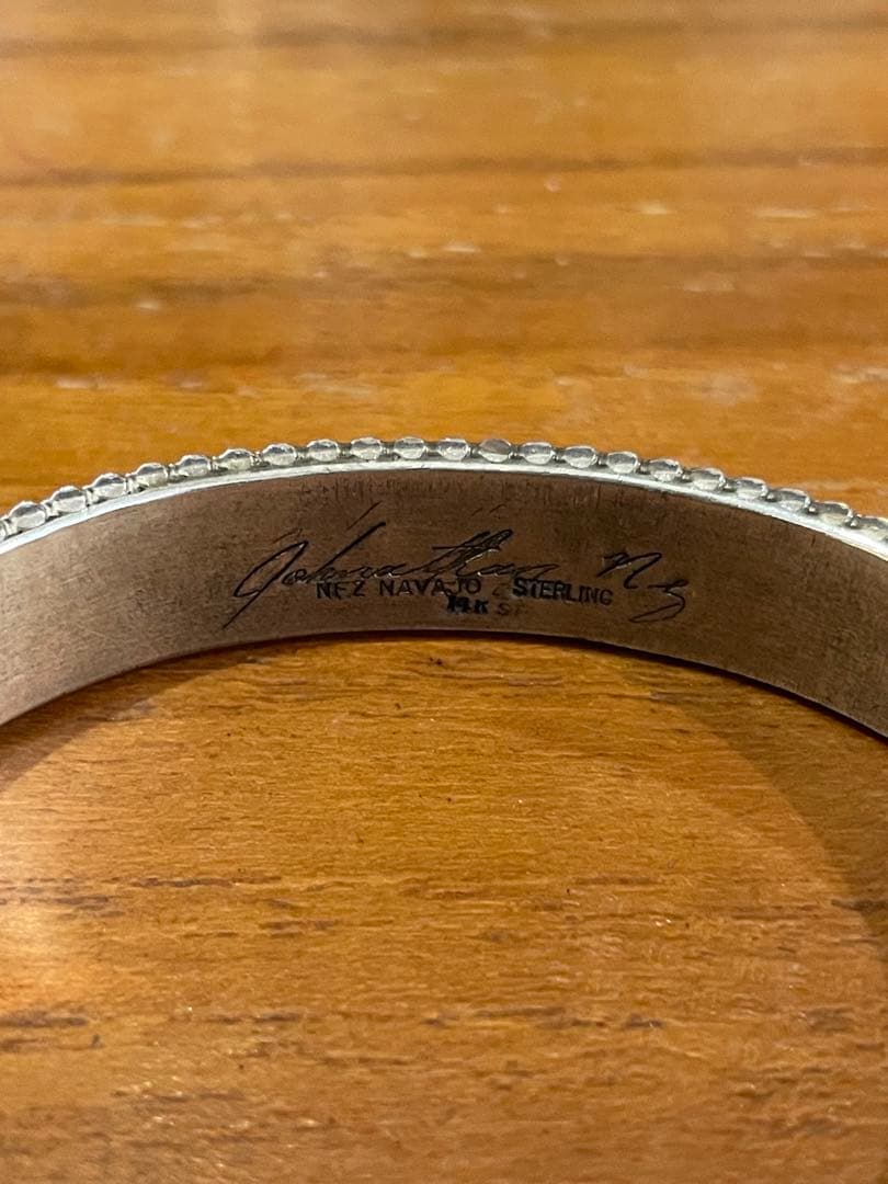 Johnathan Nez ジョナサン・ネズ バングル ナバホ