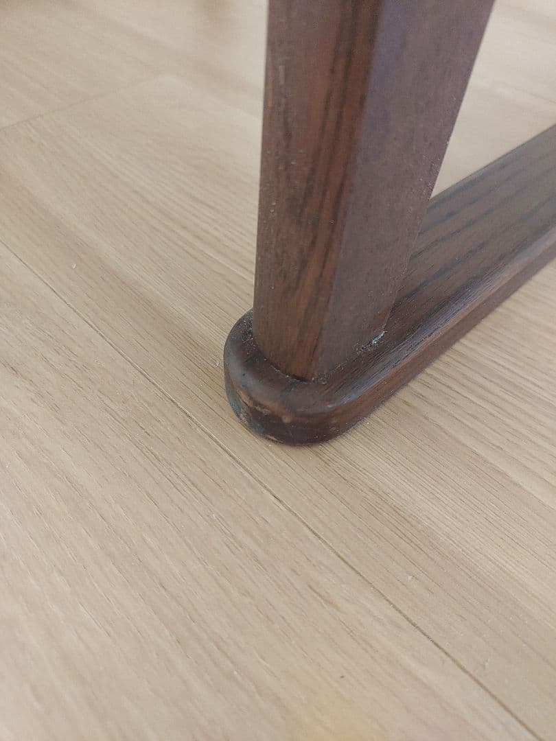 shirakawa スツール 木製 紫色