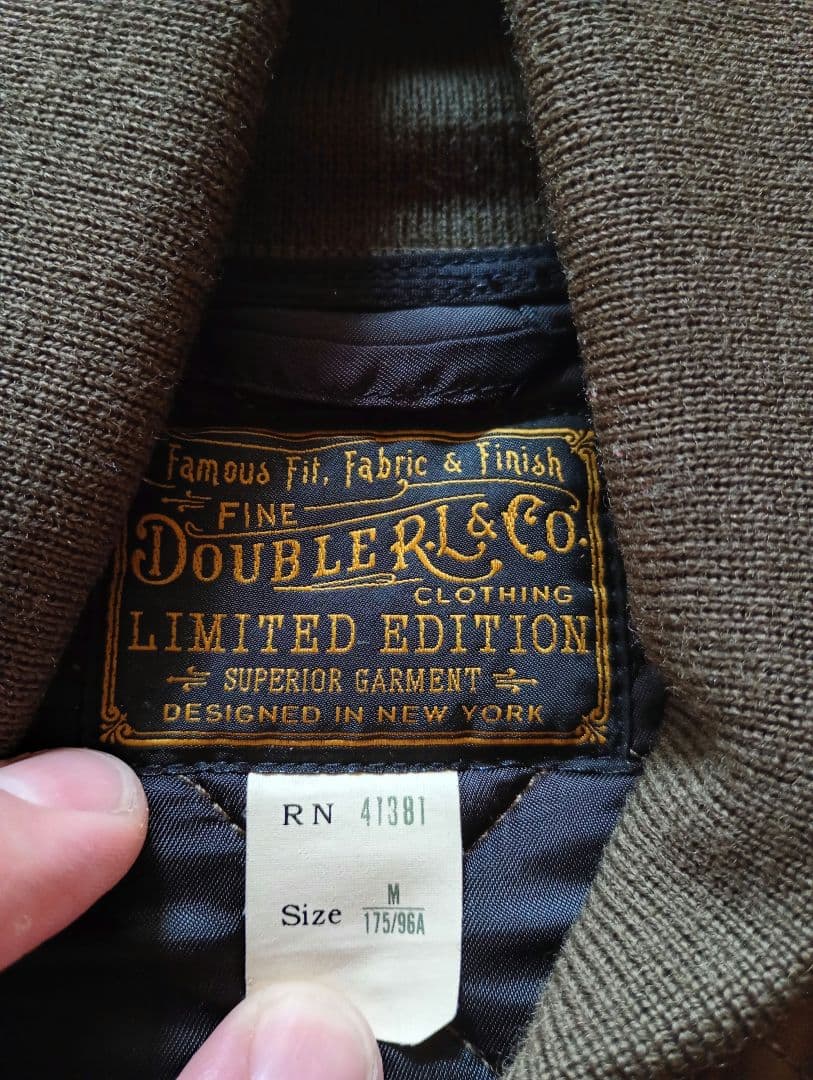 RRL　リミテッド　キルティングベスト　バウアー　ボルチモア