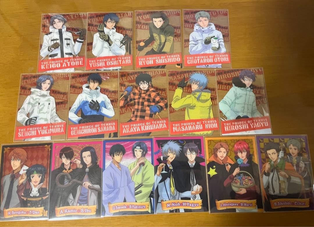 テニスの王子様 クリアカード トレカ セット 120枚 まとめ