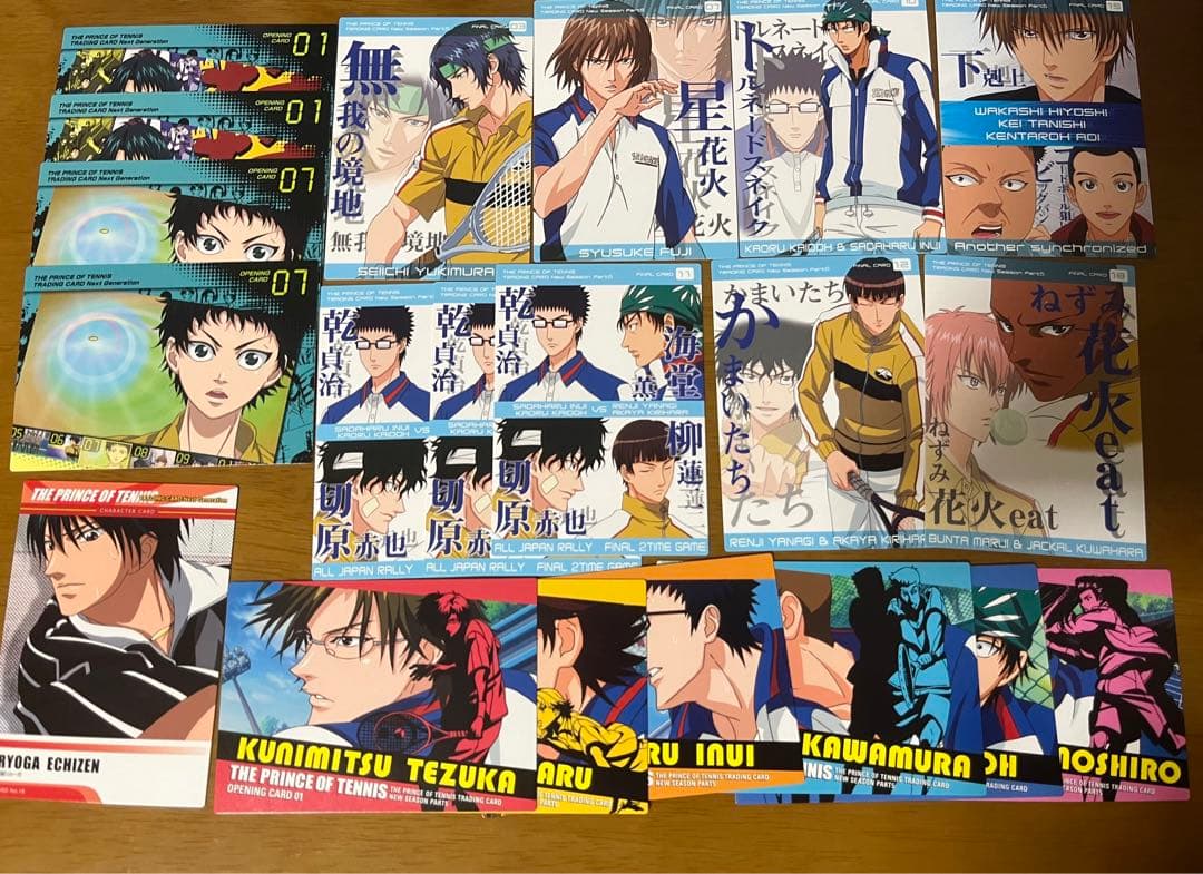 テニスの王子様 クリアカード トレカ セット 120枚 まとめ