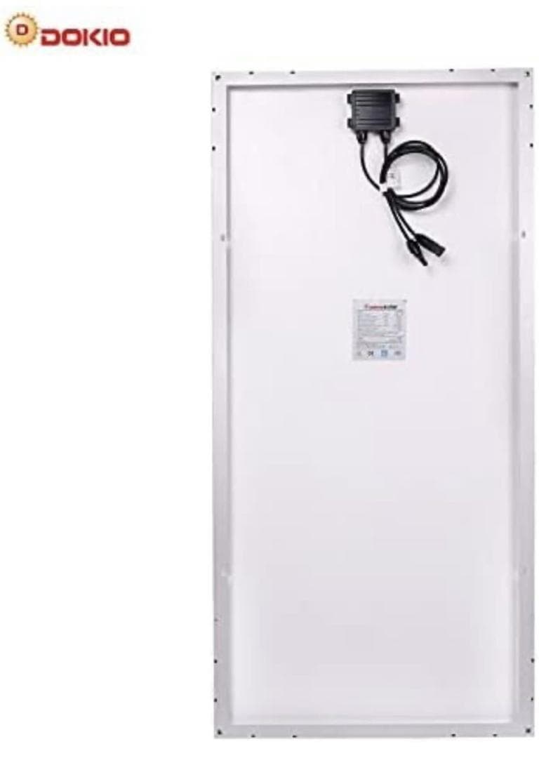 DOKIO 100W ソーラーパネル 12Vバッテリー対応 ソーラー