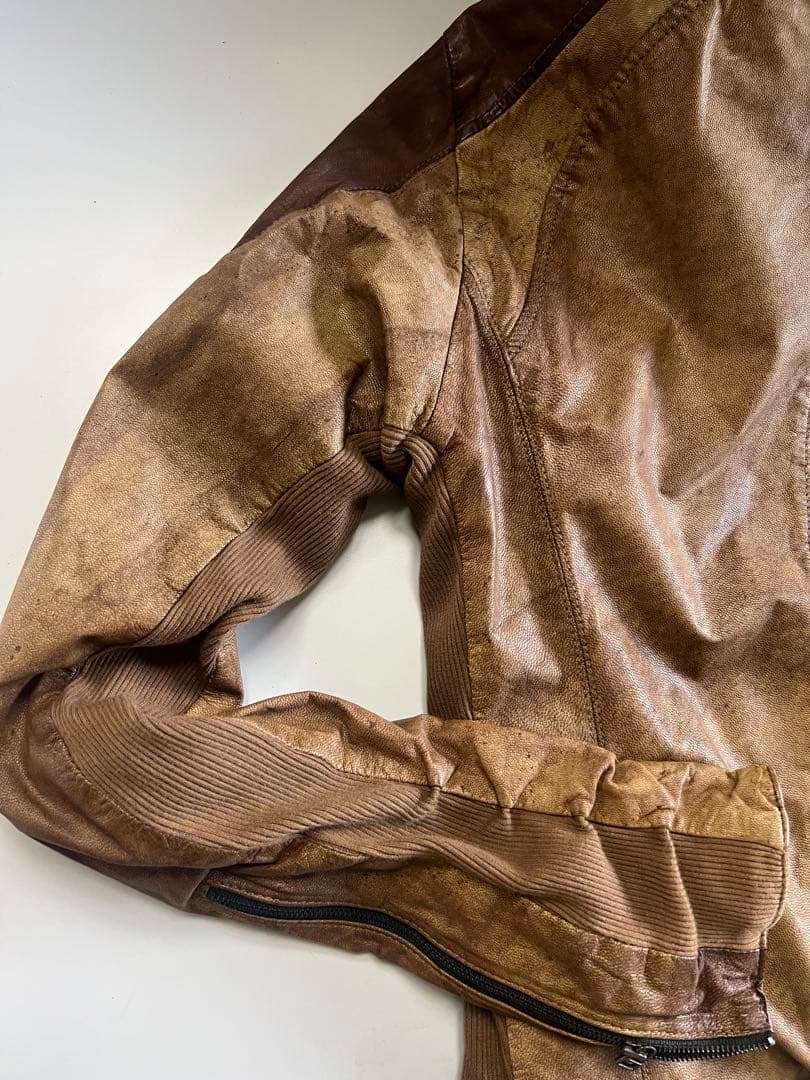 14thaddiction レザージャケット　ライダース