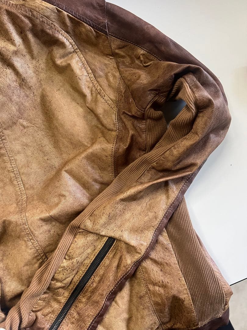 14thaddiction レザージャケット　ライダース